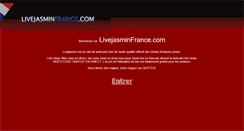 Desktop Screenshot of livejasminfrance.com
